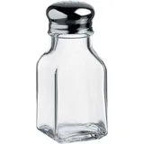 Емкость  соль/перец «Бэйзик» стекло,металл 100мл прозр.