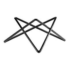 Подставка фуршетная «Призма» для блюда металл ,H=10,L=26,B=26см черный