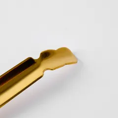 Ложка кухонная перфорированная сталь нерж. ,L=170,B=42мм металлич., изображение 2