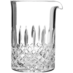 Mixing glass “Swizzle Check” crystal 0.6l D=9,H=15cm clear.