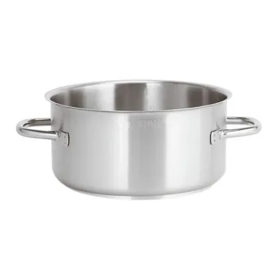 Кастрюля без крышки (индукция) сталь нерж. 3,1л D=20,H=10см металлич.