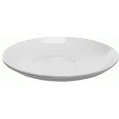 Saucer “Pearl” porcelain D=12cm white