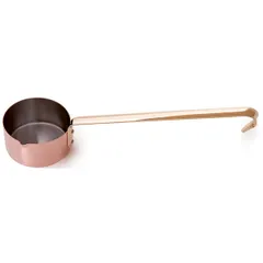 Saucepan copper,nickel 200ml D=8cm copper