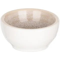 Sauce boat “Revolution Sandstone”  porcelain  40 ml  D=65, H=30mm  beige.