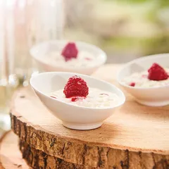 Салатник «Аппетайзер» фарфор 65мл D=95,H=45мм белый, изображение 2