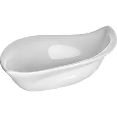 Salad bowl “Kunstwerk”  porcelain  58 ml , H=20, L=135, B=75mm  white