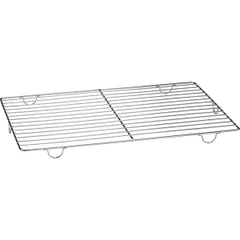 Grill grate with legs  stainless steel , H=25, L=460, B=305mm  metal.