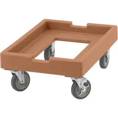 Trolley for containers DB18263CW polyethylene ,H=26,L=71,B=50.5cm light brown.