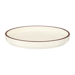 Тарелка «Блисс» с бортом фарфор D=219,H=29мм белый, Цвет: Белый, Диаметр (мм): 219, изображение 2