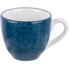 Чашка кофейная «Аида» для эспрессо с декором фарфор 80мл синий