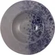 Тарелка для пасты «Фобос» керамика D=285,H=55мм серый,синий