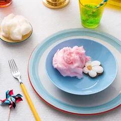 Тарелка глубокая «Рио Блю» фарфор D=21,5см белый,синий, изображение 2