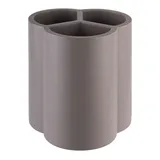 Подставка для столовых приборов «Элемент» бетон,силикон ,H=14,5,L=13,B=13см серый