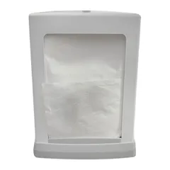 Салфетки для диспенсера настольного[200шт] целлюл. ,L=18,B=17см белый, изображение 2