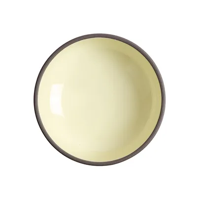 Салатник «Блисс» фарфор 1,2л D=180,H=75мм бежев., изображение 2