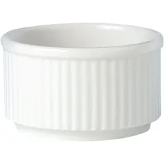 Sauce boat “Simplicity” porcelain 170ml D=80,H=45mm white