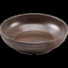 Салатник «Терра Браун» фарфор 1,3л D=23см коричнев.