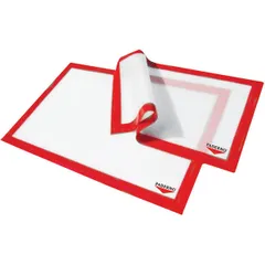 Confectionery sheet (-40+280C)  silicone , L=60, B=40cm  white, red