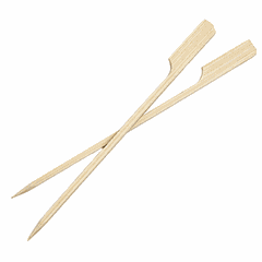 Шпажки для канапе[500шт] бамбук ,L=15см бежев.