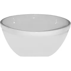 Salad bowl “Kunstwerk”  porcelain  D=25.4 cm  white