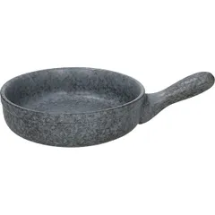 Portion frying pan “Organica” ceramics D=18cm gray