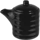 Соусник-бутылка «Кунстверк» фарфор 150мл D=65,H=89мм черный