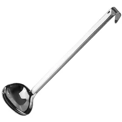Spoon for Prootel sauce  stainless steel  70 ml , L=360/105, B=70mm  metal.