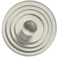 Тарелка «Сена» кост.фарф. D=260,H=8мм песочн., изображение 3