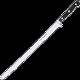 Нож рыбный для тонкой нарезки «Глория Люкс» сталь ,L=435/320,B=16мм черный,металлич.