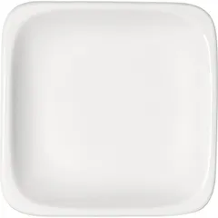 Тарелка квадратная фарфор ,L=19,B=19см белый