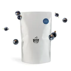 Смесь сухая для украшения напитков «Черная смородина» сахарная пудра 50г картон,пластик