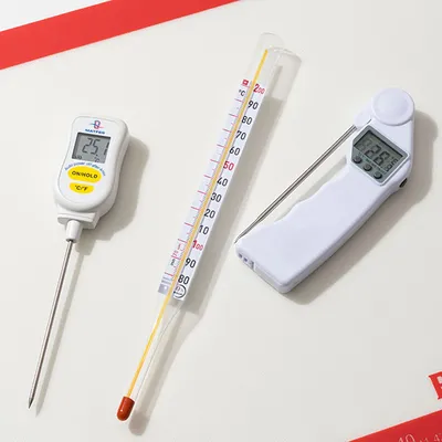 Термометр электронный(-50+350C) пластик,сталь нерж. ,H=15,L=250/112,B=42мм голуб.,металлич., изображение 5