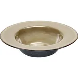 Тарелка глубокая «Террес де Ревес» керамика D=213,H=50мм серый,синий