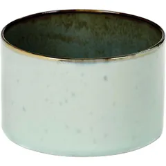 Salad bowl “Cylinder” ceramics 175ml D=75,H=50mm blue,gray