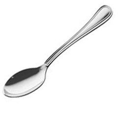 Coffee spoon “Turin”  stainless steel  metal.