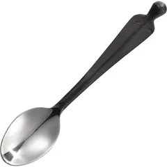 Tea spoon “Concept No. 1”  stainless steel  L=17.5 cm  black, metal.