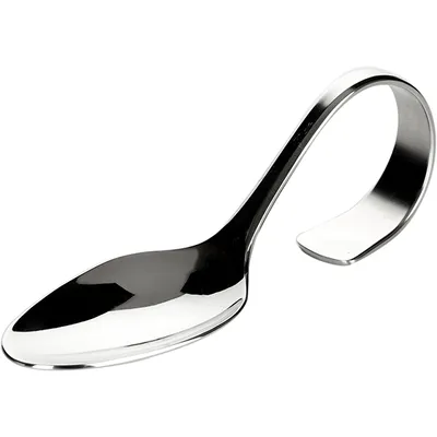 Ложка для комплимента сталь нерж. ,H=40,L=130,B=45мм металлич.