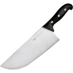 Cutting knife  stainless steel  L=28 cm  black, metal.