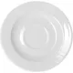 Блюдце «Карат» фарфор D=125/37,H=18мм белый