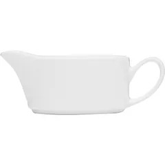 Sauce boat “Monaco” porcelain 140ml ,H=35,L=155,B=60mm white