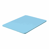 Cutting board plastic ,H=19,L=610,B=460mm blue.