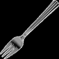 Вилка для пирожного «Нова» сталь нерж. ,L=157/55,B=4мм металлич.