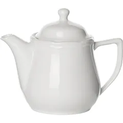 Чайник заварочный «Увертюра» фарфор 350мл D=8,H=13,L=16,B=10см белый