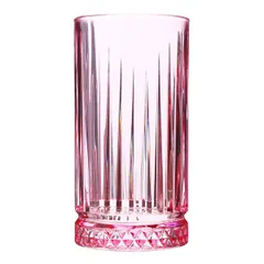 Highball "Enjoy" glass 445ml D=76,H=150mm pink.