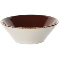 Салатник «Террамеса Мокка» фарфор 0,5л D=165,H=80мм тем.корич.