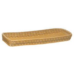 Wicker basket for bread  polyprop. , H=5, L=60, B=20cm  St. tree