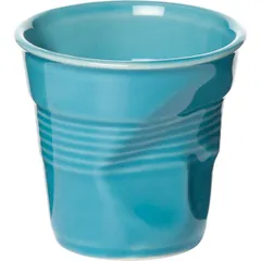 Стакан для горячих напитков «Фруассэ» фарфор 80мл D=65,H=60мм небесн.,голуб.