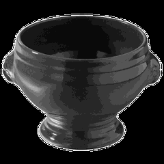 Чашка бульонная «Лион» фарфор 450мл D=11,H=10,5,B=15см черный