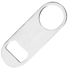 Bottle opener “Probar”  stainless steel , L=100, B=45mm  silver.