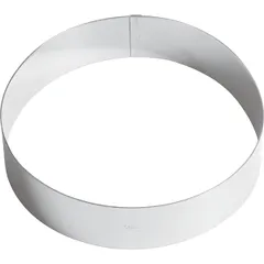 Pastry ring  stainless steel  D=200, H=45mm  metal.